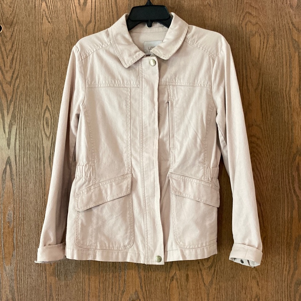 Loft Spring/Fall Mostly Cotton Jacket (Never Worn) - image 3